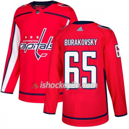 Mænd NHL Washington Capitals Trøje Andre Burakovsky 65 Adidas 2017-2018 Rød Authentic